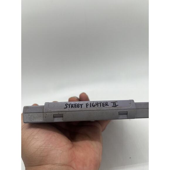 Street Fighter II (SNES, 1992) - Authentic, Great Condition! - Picture 3 of 6